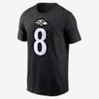 Lamar Jackson Baltimore Ravens Men's Nike NFL T-Shirt. Nike.com